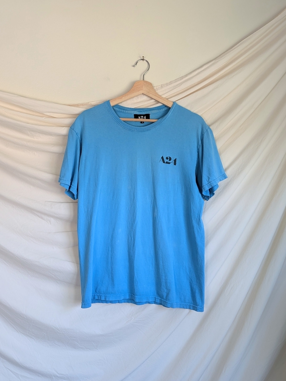 A24 Bright Blue Short Sleeve Tee M